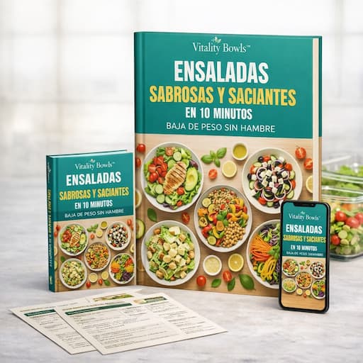 Vitality Bowls™ — 30 Ensaladas ricas y saciantes para bajar de peso